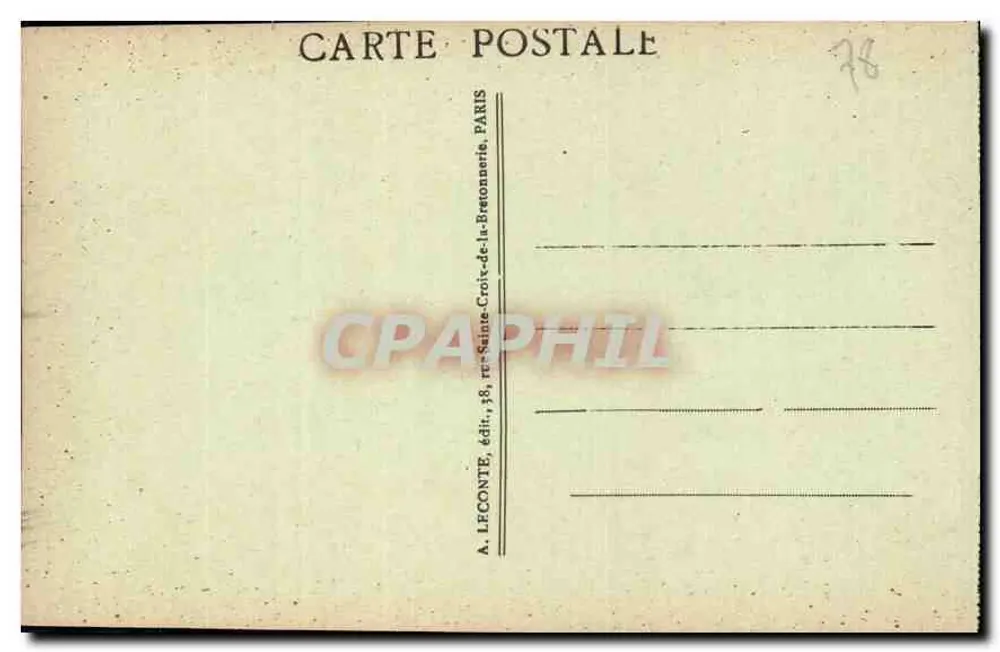 Palais de VERSAILLES — La Galerie des Batailles — A. L. - Verso
