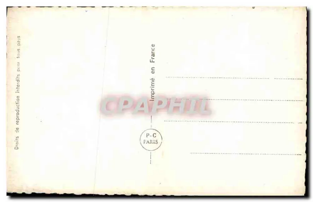 Um beijo nas bochechas : Amor terno, amor muito doce — P-C PARIS n°6402 - Verso