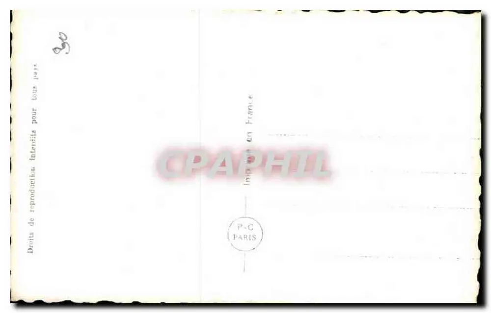 Liebespaar — Genießt das Glück — P-C Paris n°6124 - Rückseite