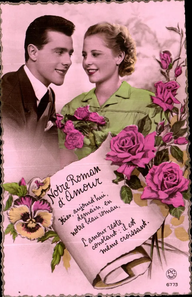 Nosso Romance de Amor — P-C PARIS n°6773 - Frente