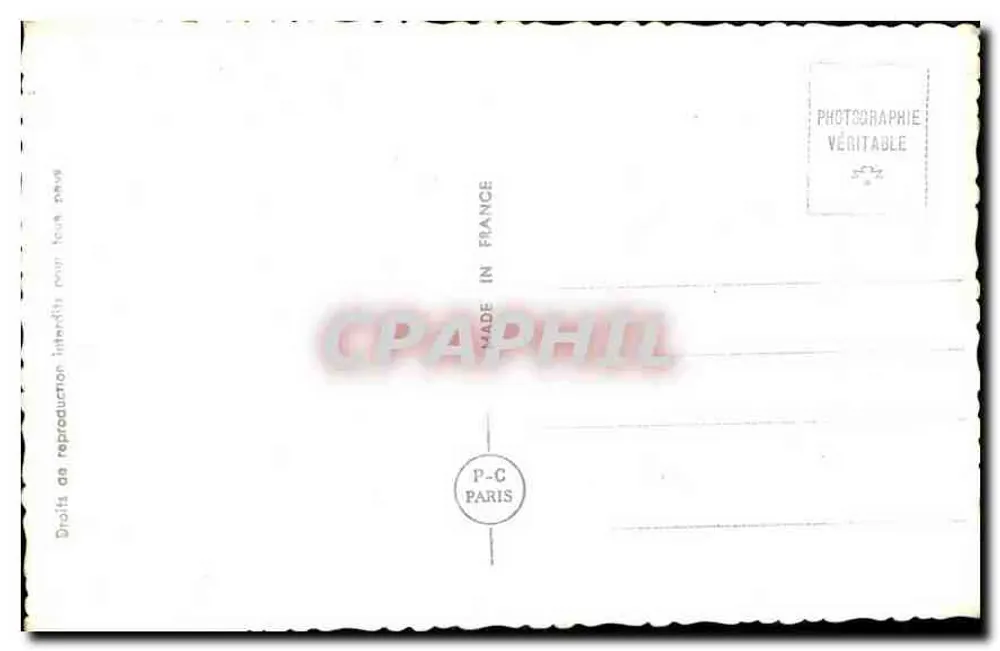 Casal amoroso — Tendramente — P-C Paris n°6368 - Verso