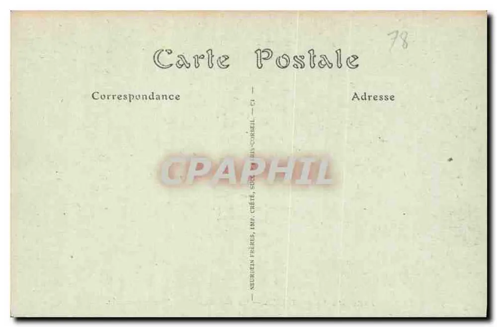 Parque de Versailles — A Colunata — ND Phot. - Verso