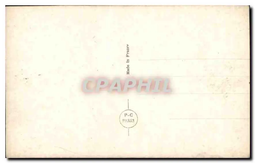 Mulher sorridente com buquê — São Nicolau — P-C Paris n°4992 - Verso