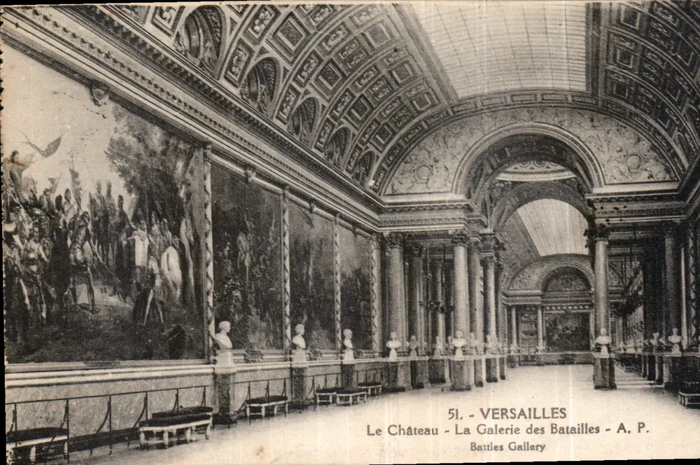 Versailles - La Galerie des Batailles - A.P. - 51 - Recto