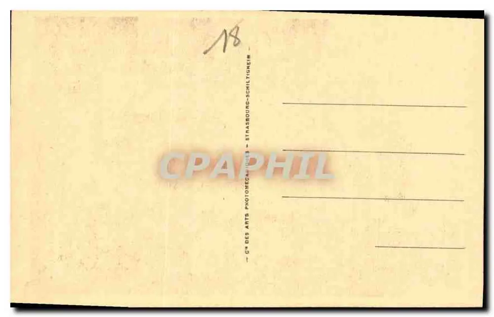 Bourges. — Hotel Lallemant. — Fachada ocidental. LL - Verso