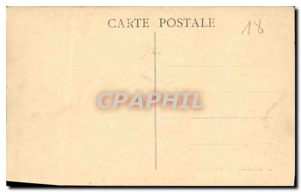 Bourges — Cour do Petit Lycée — A. Arkenans édit. - Bourges - Verso
