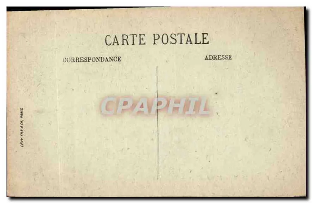 Versalhes — L'Allée d'Eau — LL, n°134 - Verso
