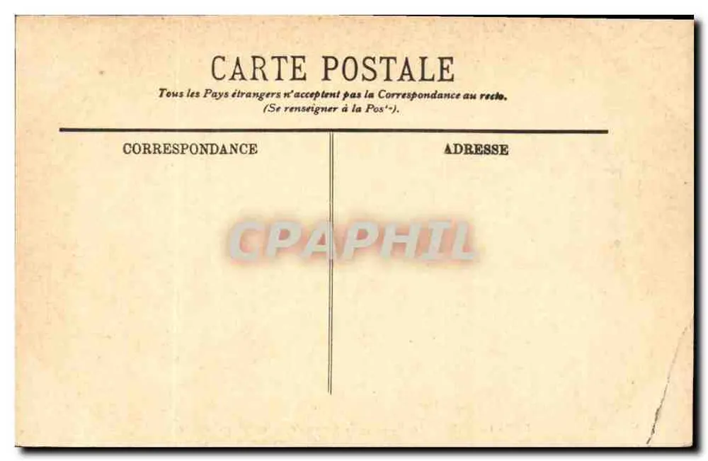 Versailles — Der Park — Der Bassin de Latone und das Parterre — LL. n° 152 - Rückseite