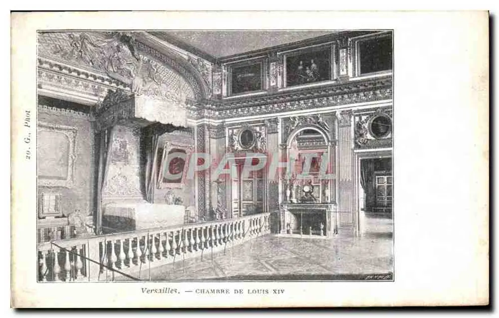 Versailles — Chamber of Louis XIV — G. Phot - Front