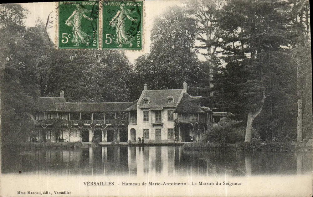 Versailles - Hameau de Marie-Antoinette - Das Haus des Herrn — Mme Mereau, Verlag, Versailles - Vorderseite
