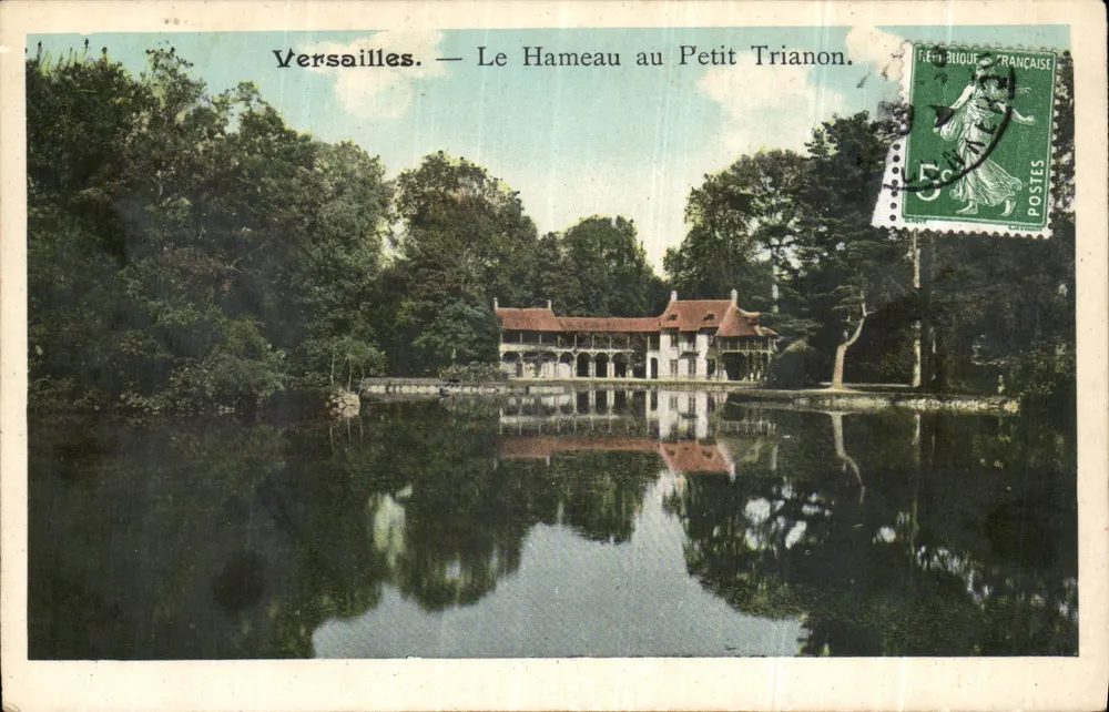 Versailles — Le Hameau au Petit Trianon — Éditeur T. Ér. Blouque - Recto