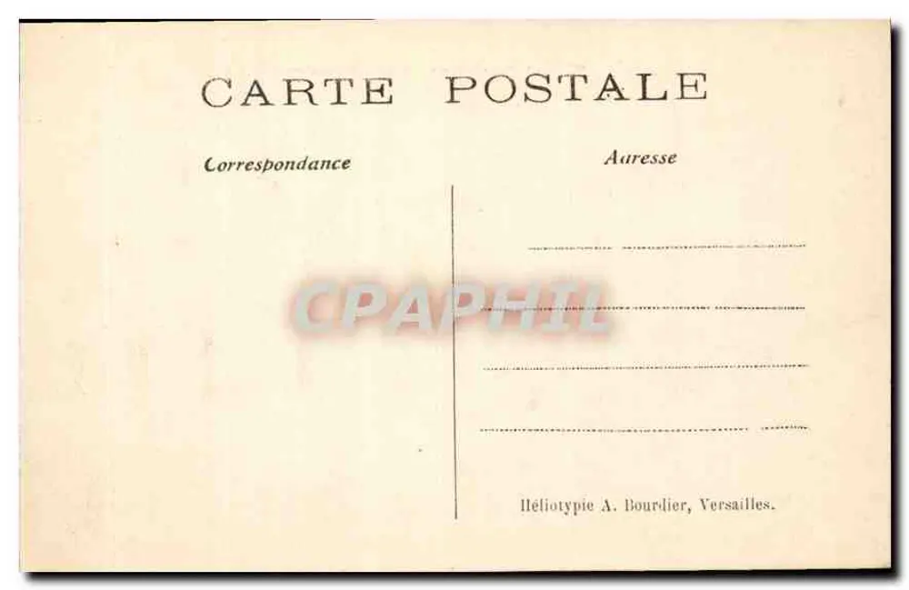 Versailles — Palais du Grand Trianon — Le Péristyle - Verso