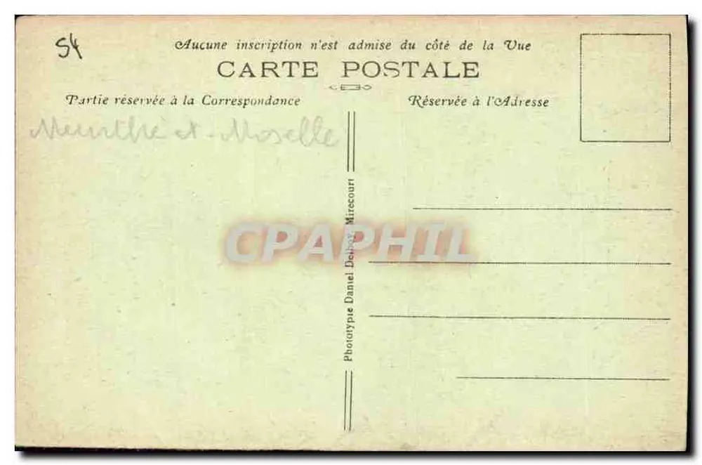 Nancy — Het Stadhuis — D.D. n°13 - Achterkant