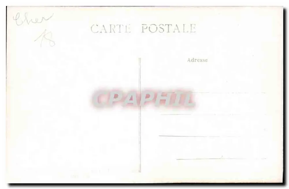 Noirlac, nahe St-Amand-Montrond (Cher) — Capitular Hall — unbekannter Verlag, Nr. 230 - Rückseite