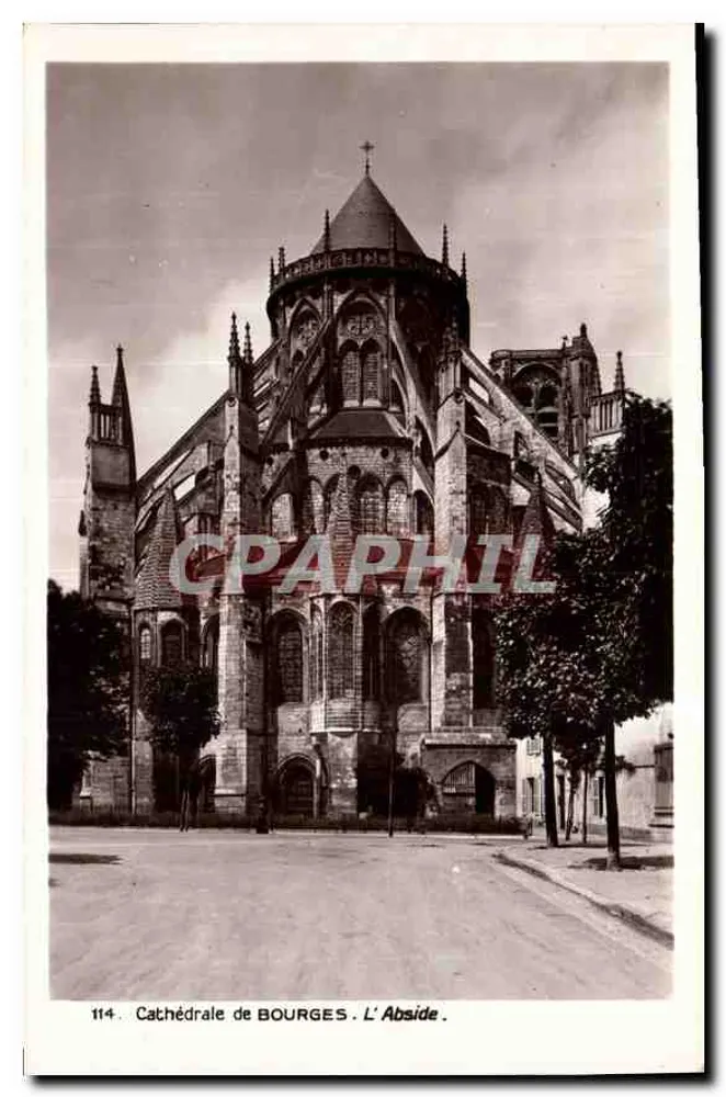 Catedral de BOURGES. A Abside. - Frente