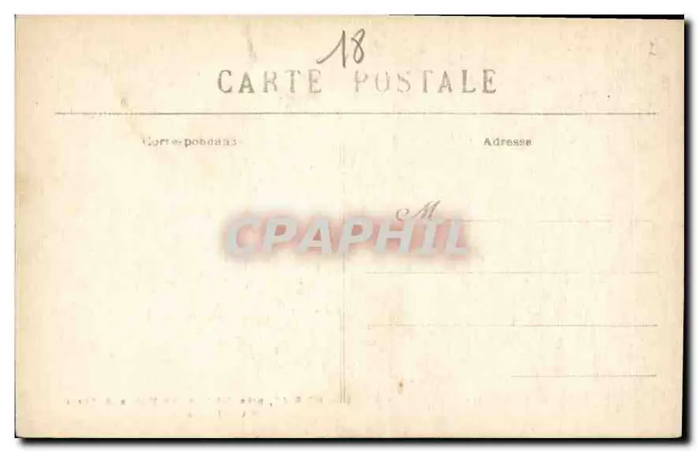 Noirlac, in der Nähe von Saint-Amand-Montrond (Cher) — Die Geschäfte — Verlag unbekannt, Nr. 228 - Rückseite