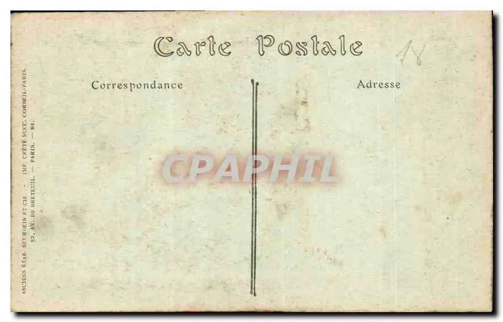Catedral de Bourges — Fachada lateral — ND Phot. - Verso