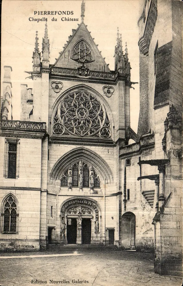 PierreFonds — Chapelle du Château — Édition Nouvelles Galeries - Frente