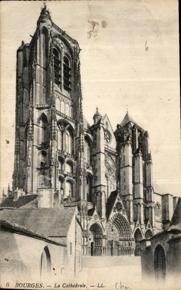 Bourges — A Catedral — L.L. Chen - Frente