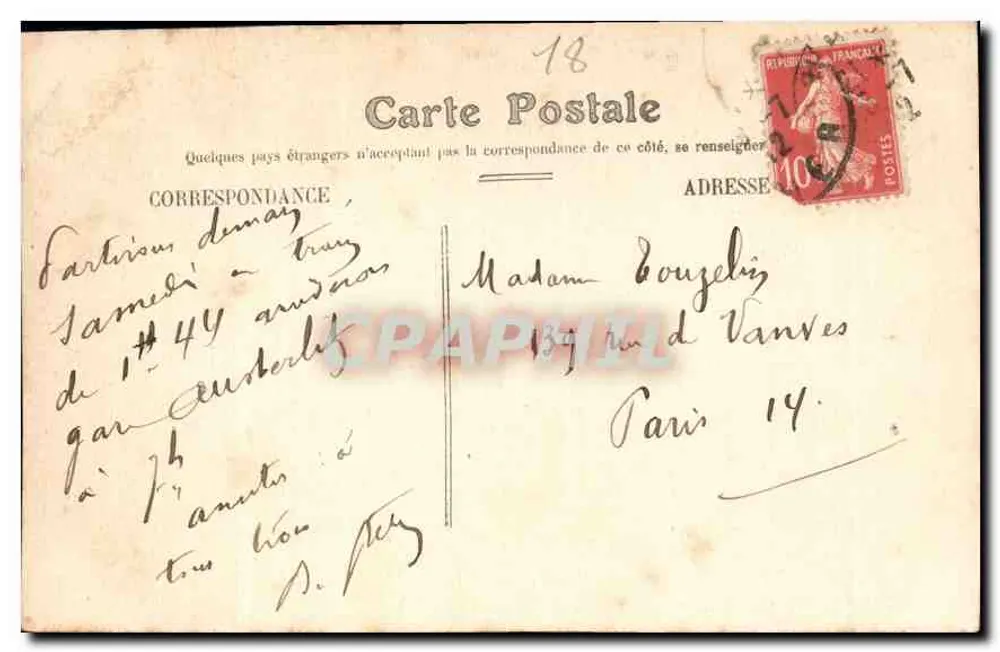 Bourges — O Palácio Jacques-Cœur — Cliché Lagrange - Verso