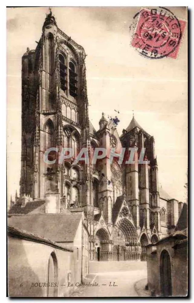 Bourges — A Catedral — LL. - Frente