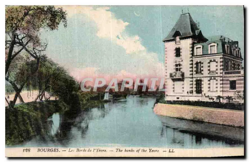 Bourges — As margens do Yèvre — LL - Frente