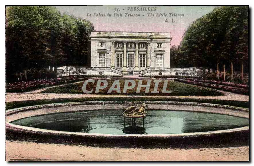 O Palácio do Petit Trianon — Versailles — A. L. - Frente