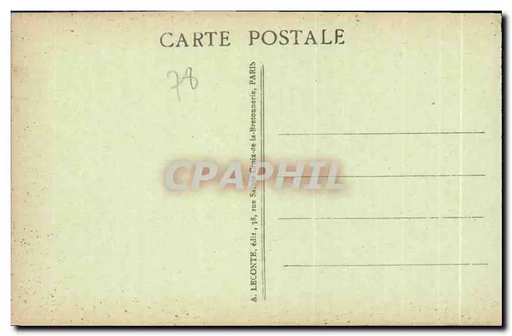 O Palácio do Petit Trianon — Versailles — A. L. - Verso