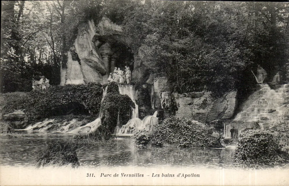 Parque de Versailles — Os Banhos de Apolo — n° 311 - Frente