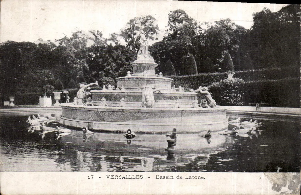 Versailles - Bassin de Latone — editor desconhecido, n° 17 - Frente
