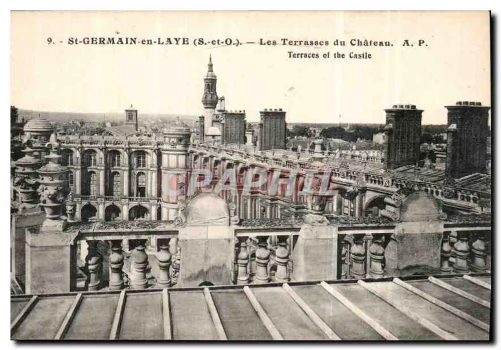 St-GERMAIN-en-LAYE (S.-et-O.) — Les Terrasses du Château — A. P. - Recto