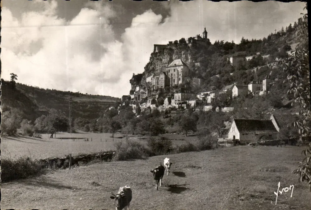 Rocamadour (Lot) — Vista geral — Les Éditions d'Art Yvon, n° 2115 - Frente
