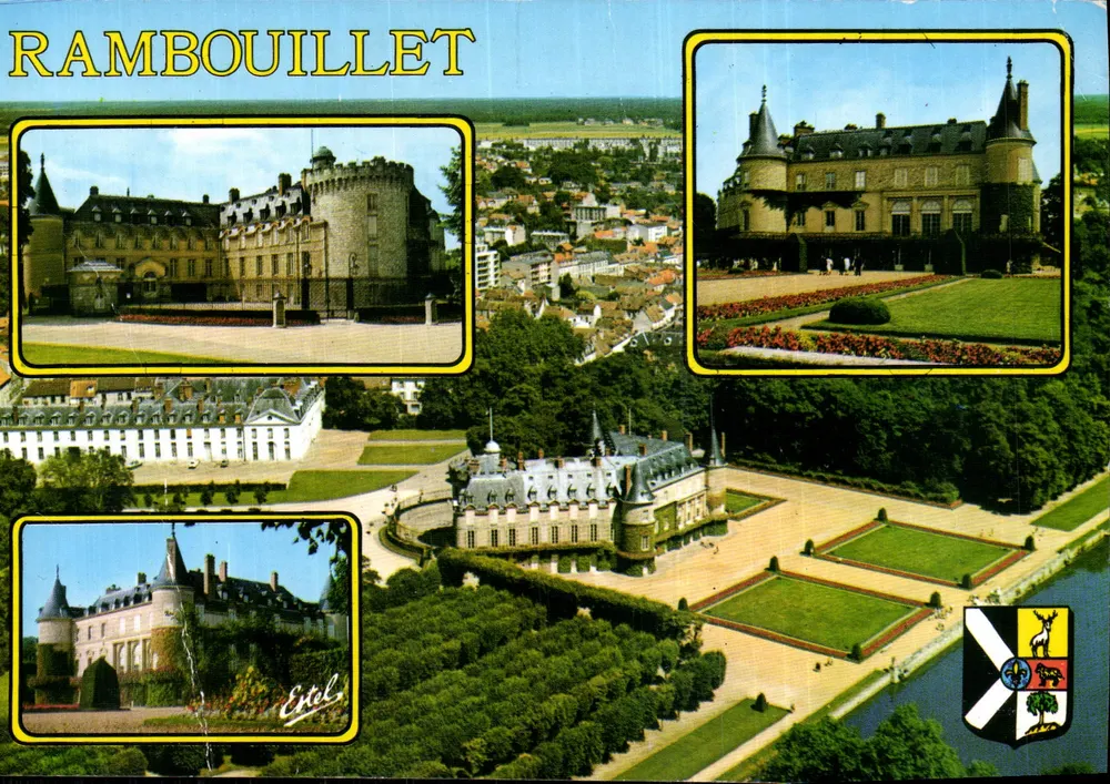 Rambouillet — Schloss und Gärten — Éditions Estel-Blois - Vorderseite