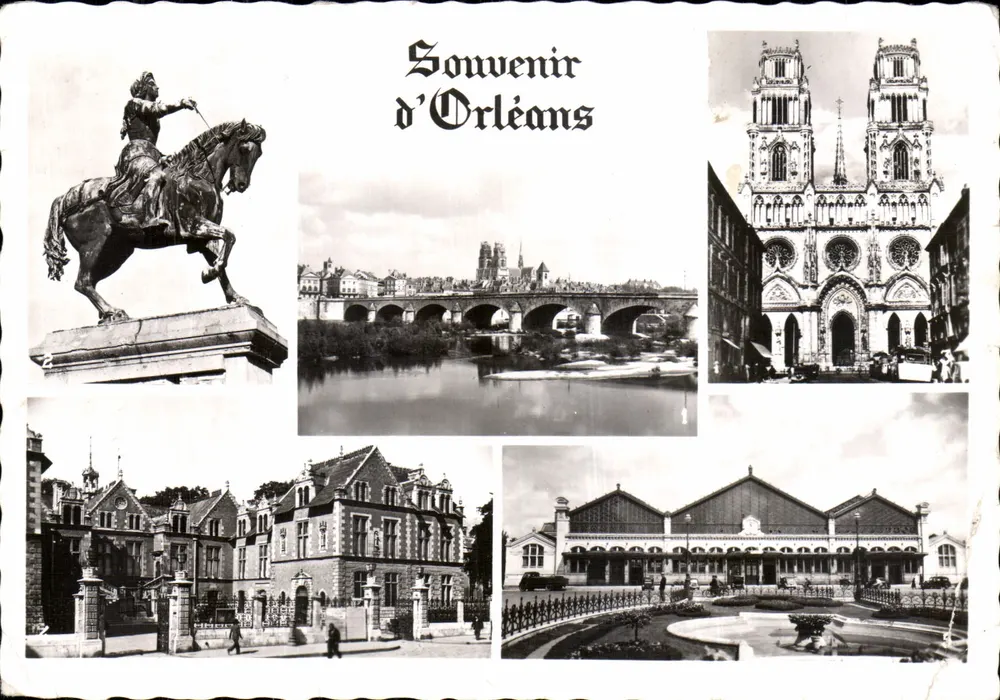 Orléans — Souvenir d'Orléans — Éditions Lecourtes, Paris - Frente