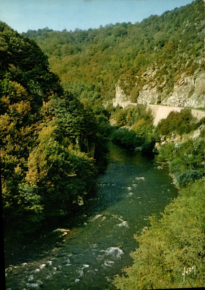 Gorges de la Sioule — Panoramablick — Éditions Jaarts, N° 3378 - Vorderseite
