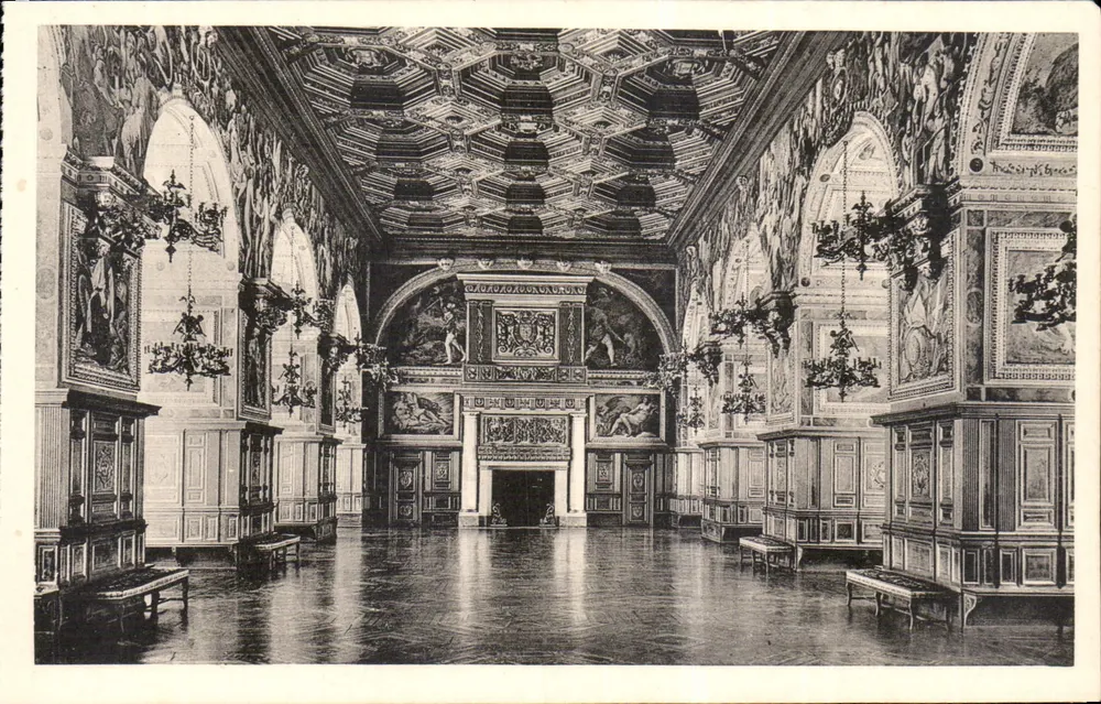 Schloss Fontainebleau — Galerie Henri II - Vorderseite