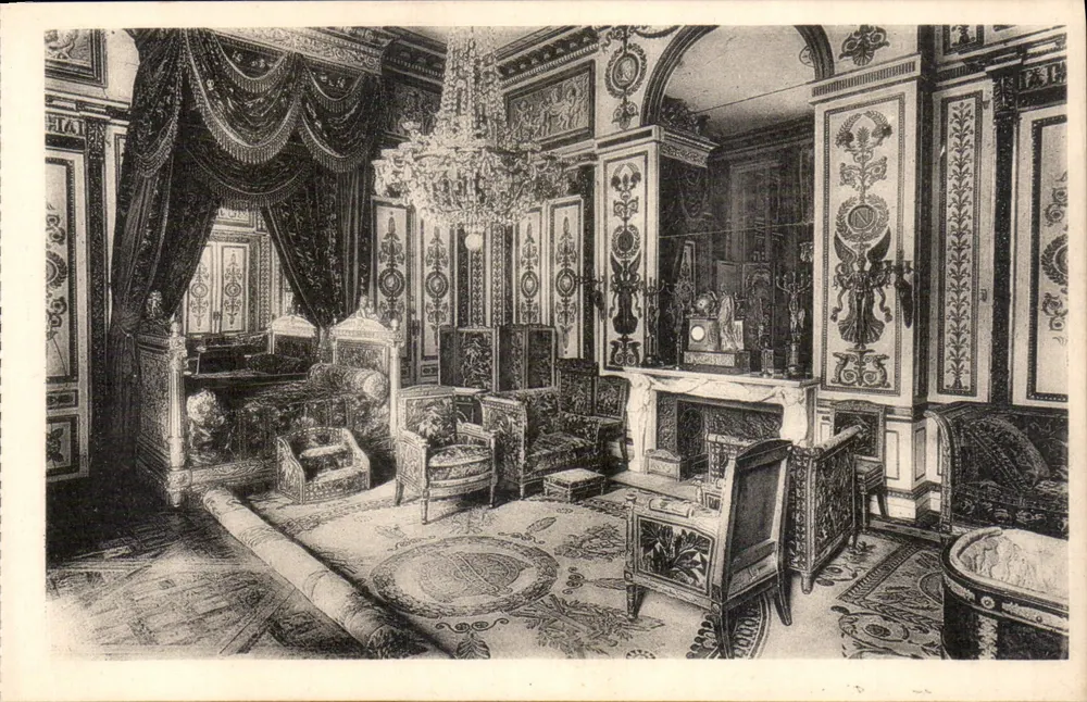 Chambre de Napoléon Ier — Château de Fontainebleau — Édition des Musées Nationaux - Recto
