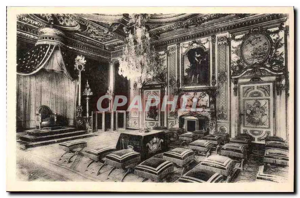 Château de Fontainebleau — Salle du Trône — Édition des Musées Nationaux - Recto