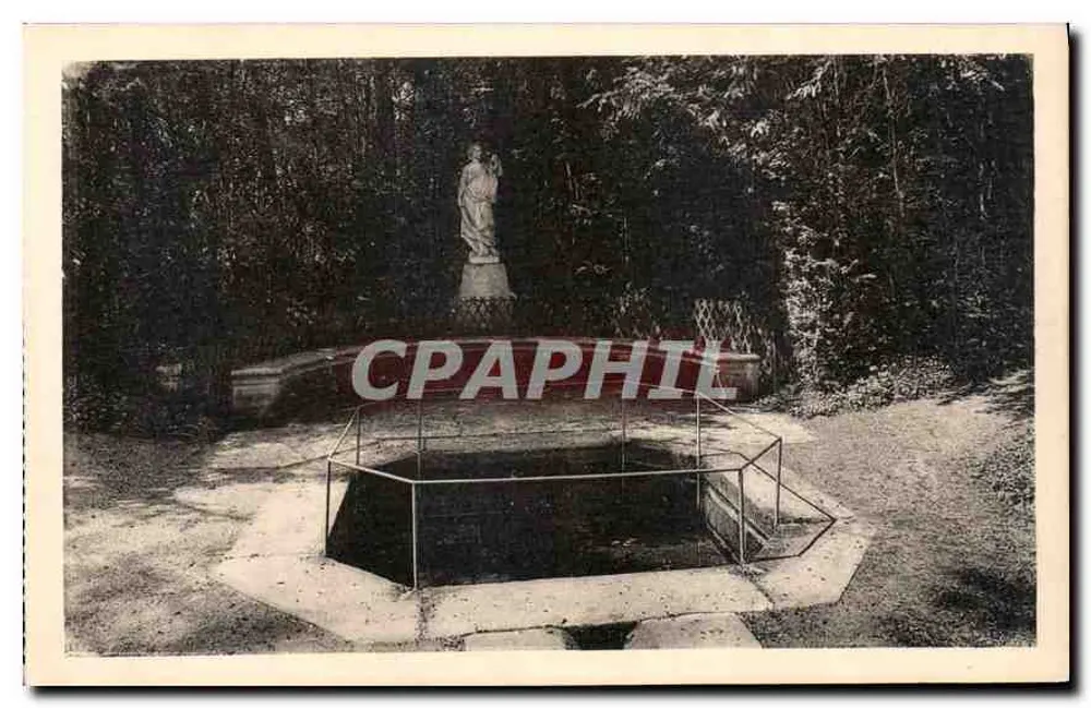 Fontaine Belleau — Schloss Fontainebleau — Ausgabe der Nationalmuseen - Vorderseite