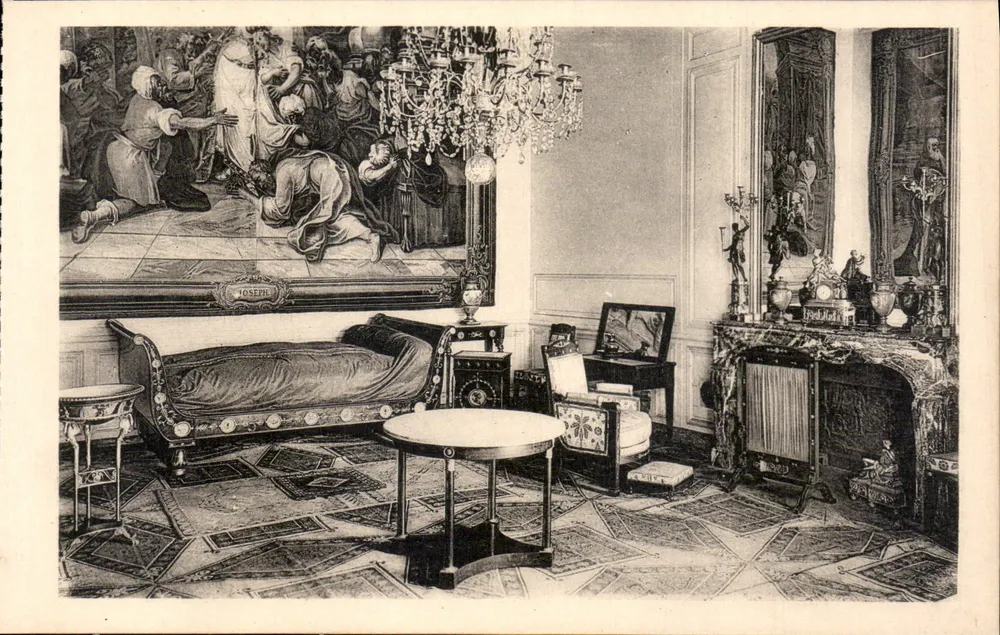 Chambre du Pape — Château de Fontainebleau — Édition des Musées Nationaux n°32 - Recto