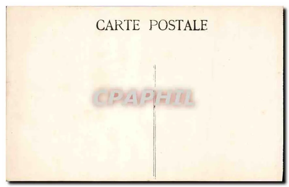 Bourges — Garten des Rathauses — Die Grande Allée — Verlag EM, n° 424 - Rückseite