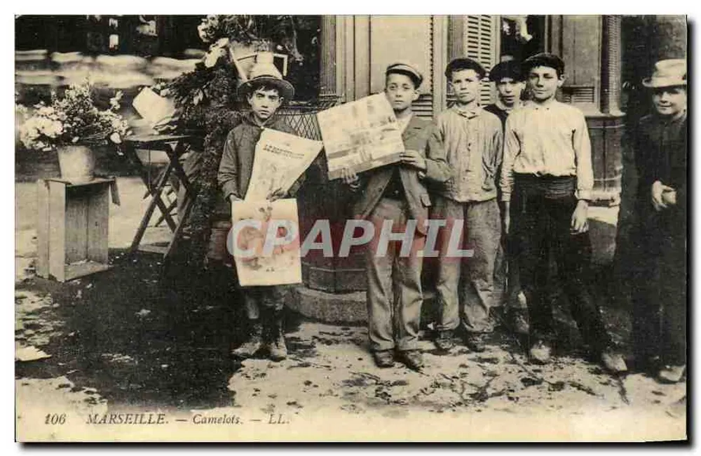 मार्सिले — कैमेलोट्स — प्रकाशक एल.एल. नंबर 106 - आगे