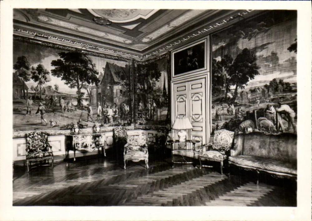 O Castelo de Cheverny — O Pequeno Salão — Edições de Luxo « Estel » - Frente