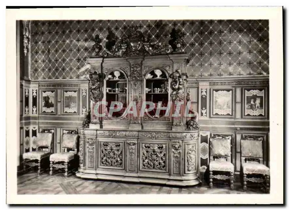 Le Buffet de la Salle à manger — Château de Cheverny — Éditions de Luxe « Estel » - Recto