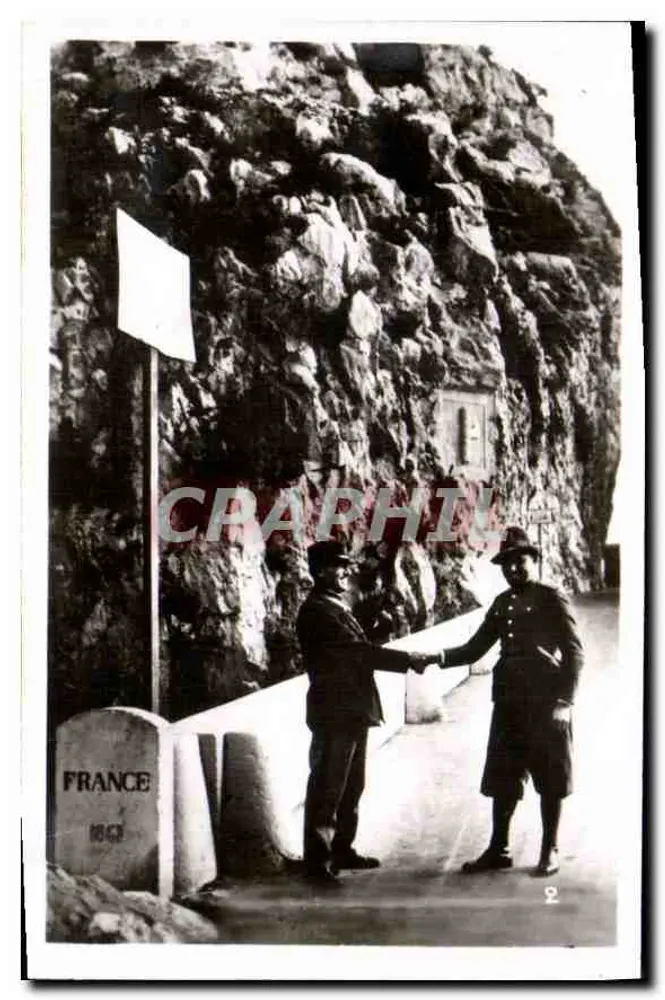 Dois militares em uniforme de serviço — França 1963 - Frente