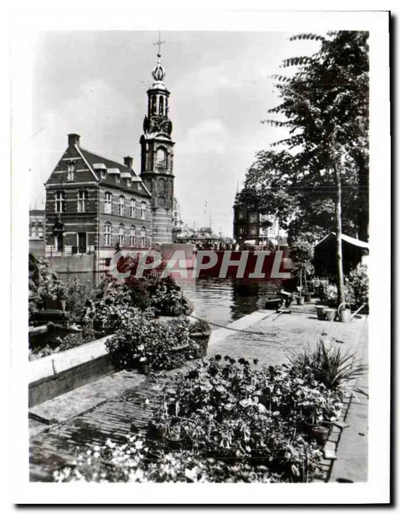 Amsterdam, Singel mit der Münzturm und dem Blumengeschäft - Vorderseite