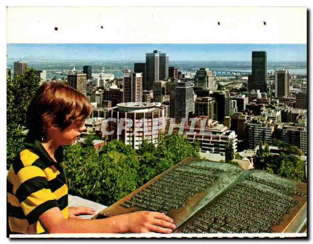 Montreal — Ansicht vom Mount Royal - Vorderseite