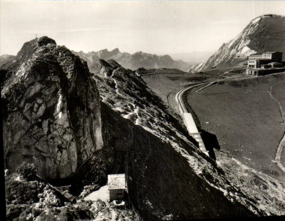 Rochers de Naye — 2045 m. - Frente