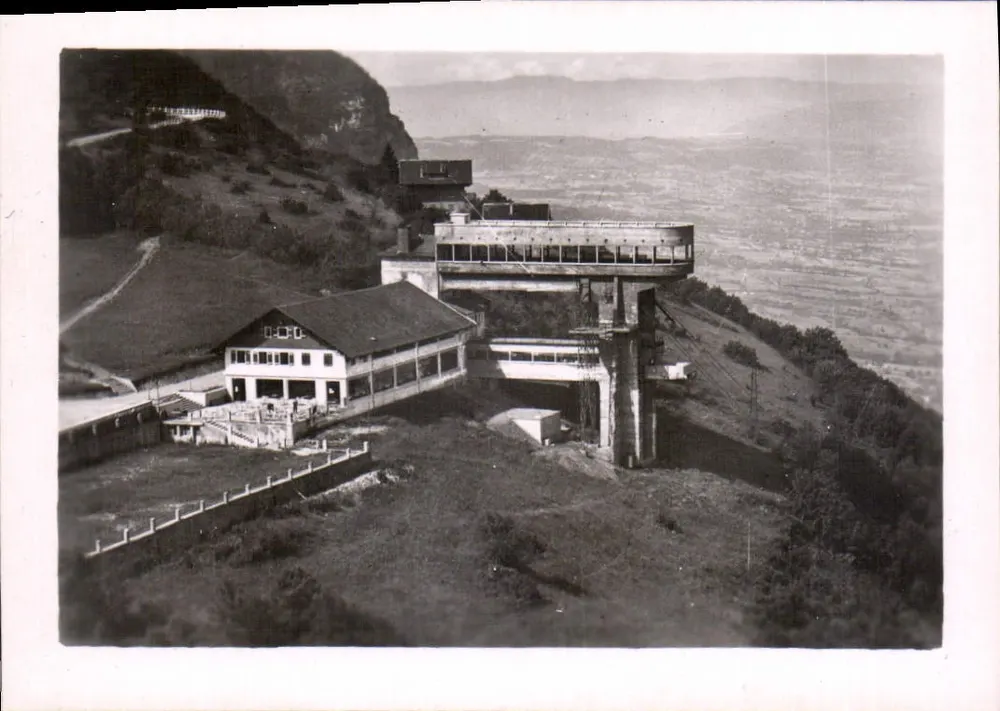 Station supérieure du Téléphérique du Salève - Recto