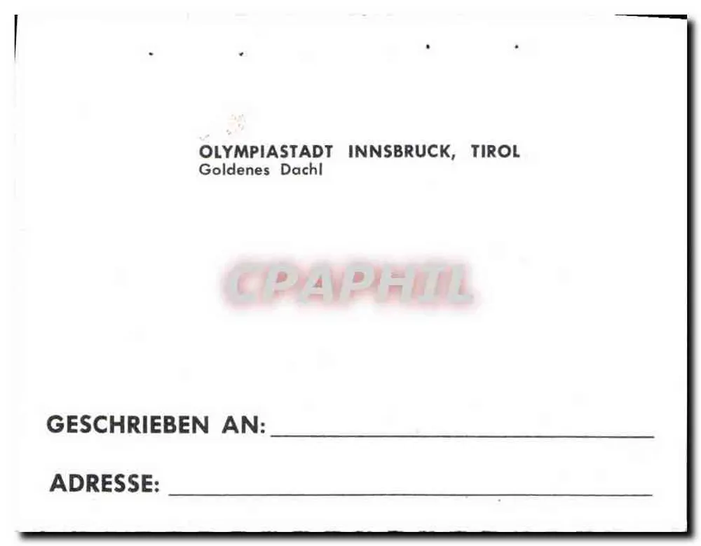 Balkon mit goldenem Dach — Innsbruck, Tirol - Rückseite